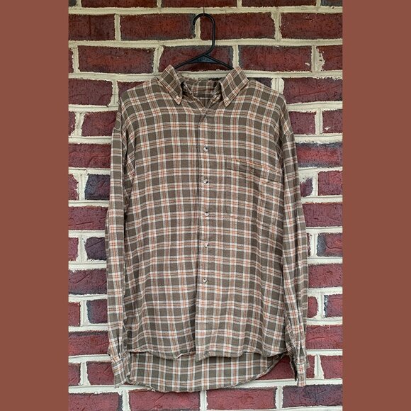 Nuarto Anime Reworked Upcycled Button Down Flannel - Picture 2 of 4